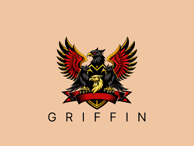 Griffin / Eagle Logo branding design eagle eagle graphic design eagle logo eagle logo design graphic design griffin griffin graphic design griffin logo griffin logo design illustration logo vector