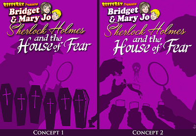 Sherlock Holmes and the House of Fear design illustration mst3k rifftrax vector