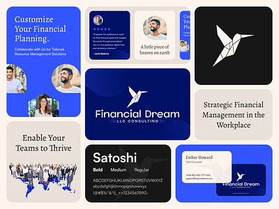 Financial Dream LLC Consulting - Brand Design brand design brand identity graphic design graphic designer visual design visual designer visual identity
