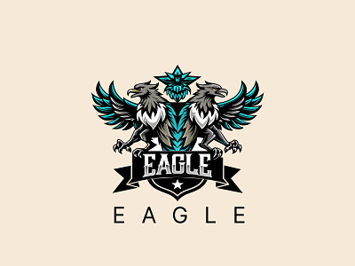 Eagle Logo branding design eagle eagle graphic design eagle logo eagle logo design graphic design griffin griffin graphic design griffin logo griffin logo design illustration logo vector