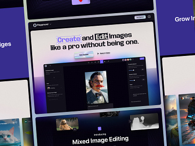 Unleash Your Imagination: Mixed Image Editing with Playground.ai ai interaction design interface ui user experience user interface ux web web design website website design