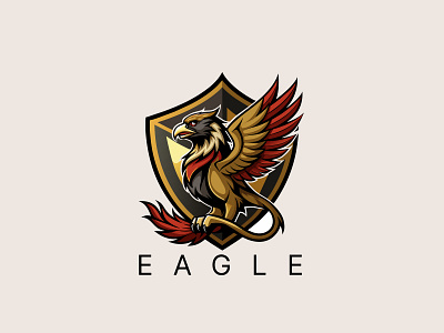 Eagle logo branding design eagle eagle design eagle graphic design eagle logo eagle logo design eagle vector logo graphic graphic design griffin graphic design griffin logo griffin logo design illustration logo vector