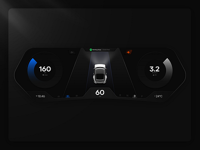 Car Dashboard car car ui dash dashboard