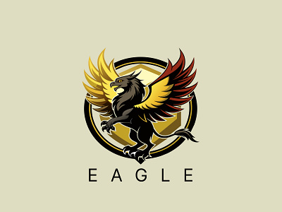 Eagle Logo branding design eagle eagle graphic design eagle logo eagle logo design eagle vector logo graphic design griffin griffin graphic design griffin logo griffin logo design illustration logo vector