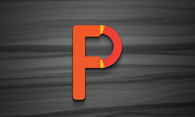 F P letter Logo branding graphic design logo