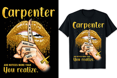Carpenter Girl clothes clothing design t shirt t shirt design t shirt designer vintage design vintage t shirt design