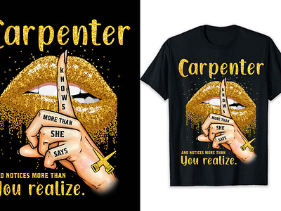 Carpenter Girl clothes clothing design t shirt t shirt design t shirt designer vintage design vintage t shirt design