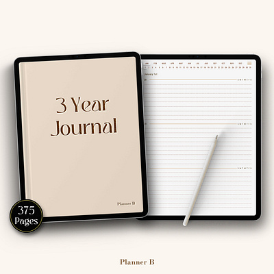 3 year digital journal 3 year journal daily planner digital journal digital journaling digital planner digital planner undated digital planning digitaljournal goodnotes goodnotes planner ipad planner journals monthly planner notability photo journal planner b undated digital planner