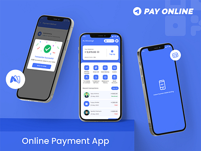 Online Payment App banking fintech app mobile app mobile banking mobile pay money online online payment pay pay online transaction successful ui ui design