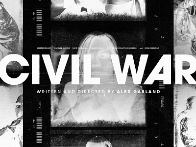 Civil War a24 alex garland cailee spaeny civil war civil war movie graphic design key art kirsten dunst movie movie poster movie posters movies nick offerman poster poster design posters wagner moura