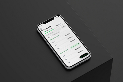 price update design for fuel station owners app design product design typography ui ux