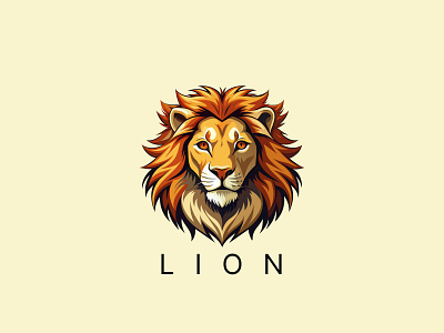 Lion Logo animal logo design branding design graphic design illustration lion lion design lion graphic lion graphic design lion logo lion logo design lion vector logo design logo vector