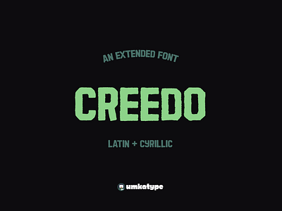 Creedo - Eroded Display Font animation font bold cyrillic bold font cartoon font chunky font creative font cyrillic display font eroded font modern font multilingual readable font russian sans serif simple font type typeface