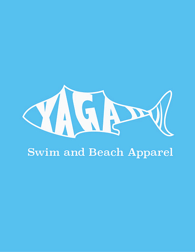 Yaga brand name branding graphic artist graphic design logo screen printing