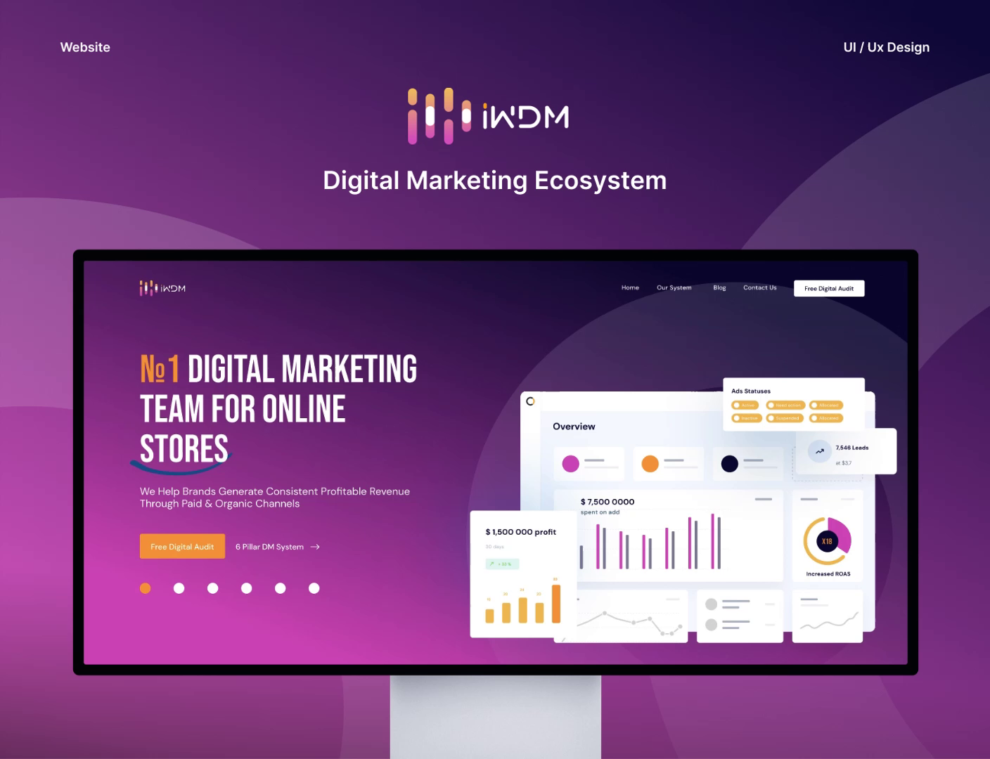 Example of Landing Page Design