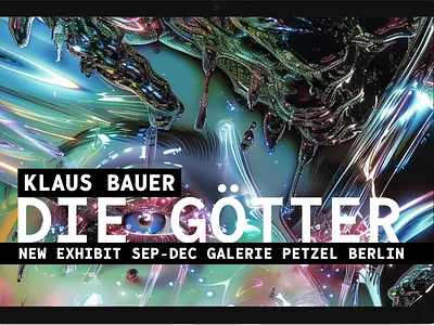 Die Götten (The Gods) Berlin Art Exhibit Promotional Website art berlin contemporary exhibit gallery interface modern museum ui user experience ux website