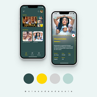 Movie App UI Interface design figma figmadesign interface movie movieapp ui uiux