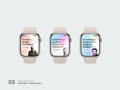 Design Quotes - Apple Watch apple watch product u ui uiux user interface ux