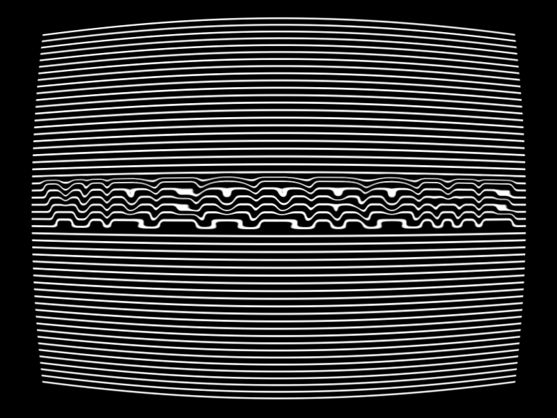 Videodrome colors graphic design minimal motion typography