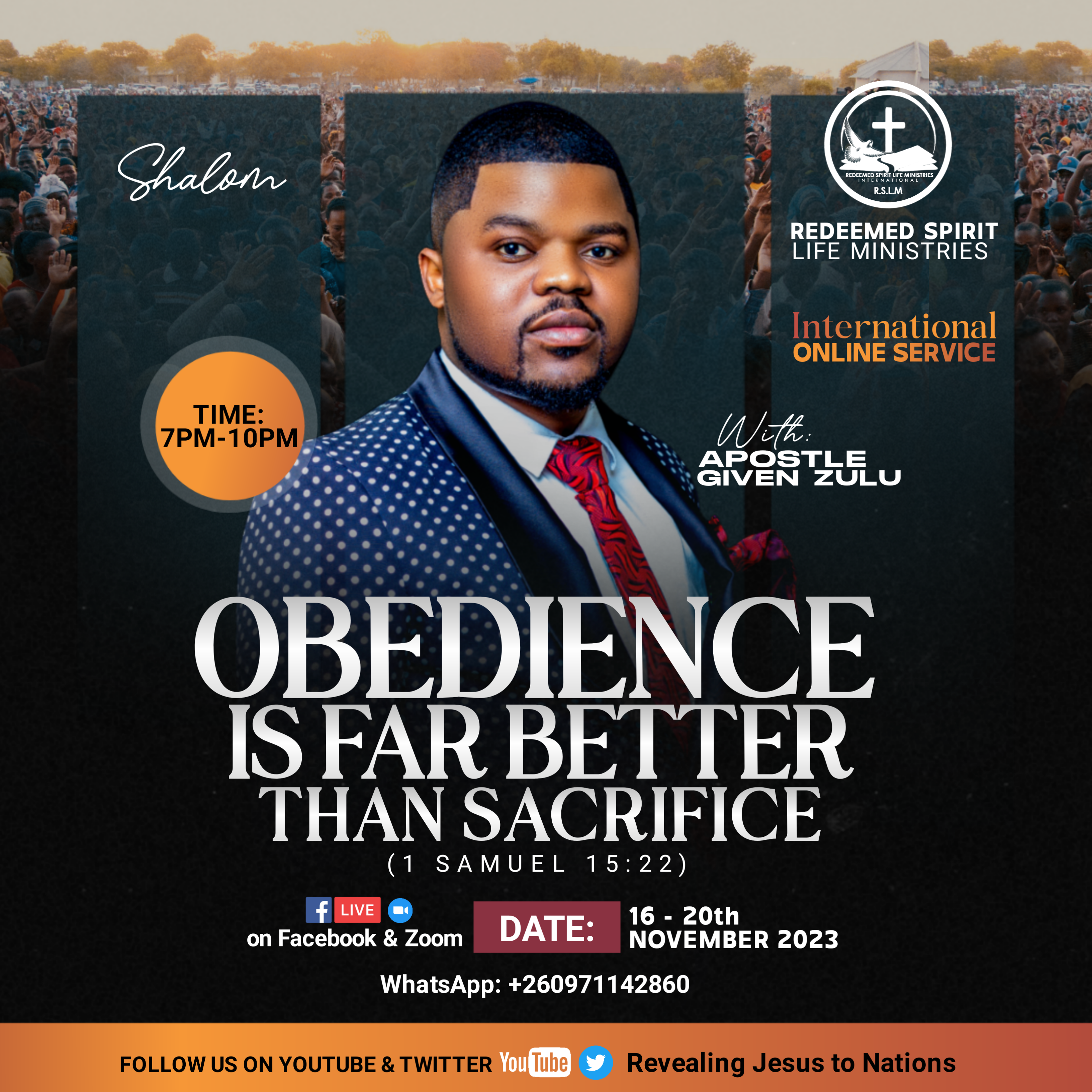 Example of Church poster Design