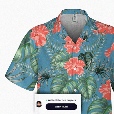 Tropical Hawaiian Shirt hawaiian shirt seamless pattern summer pattern summer vibe tropical pattern tshirt design