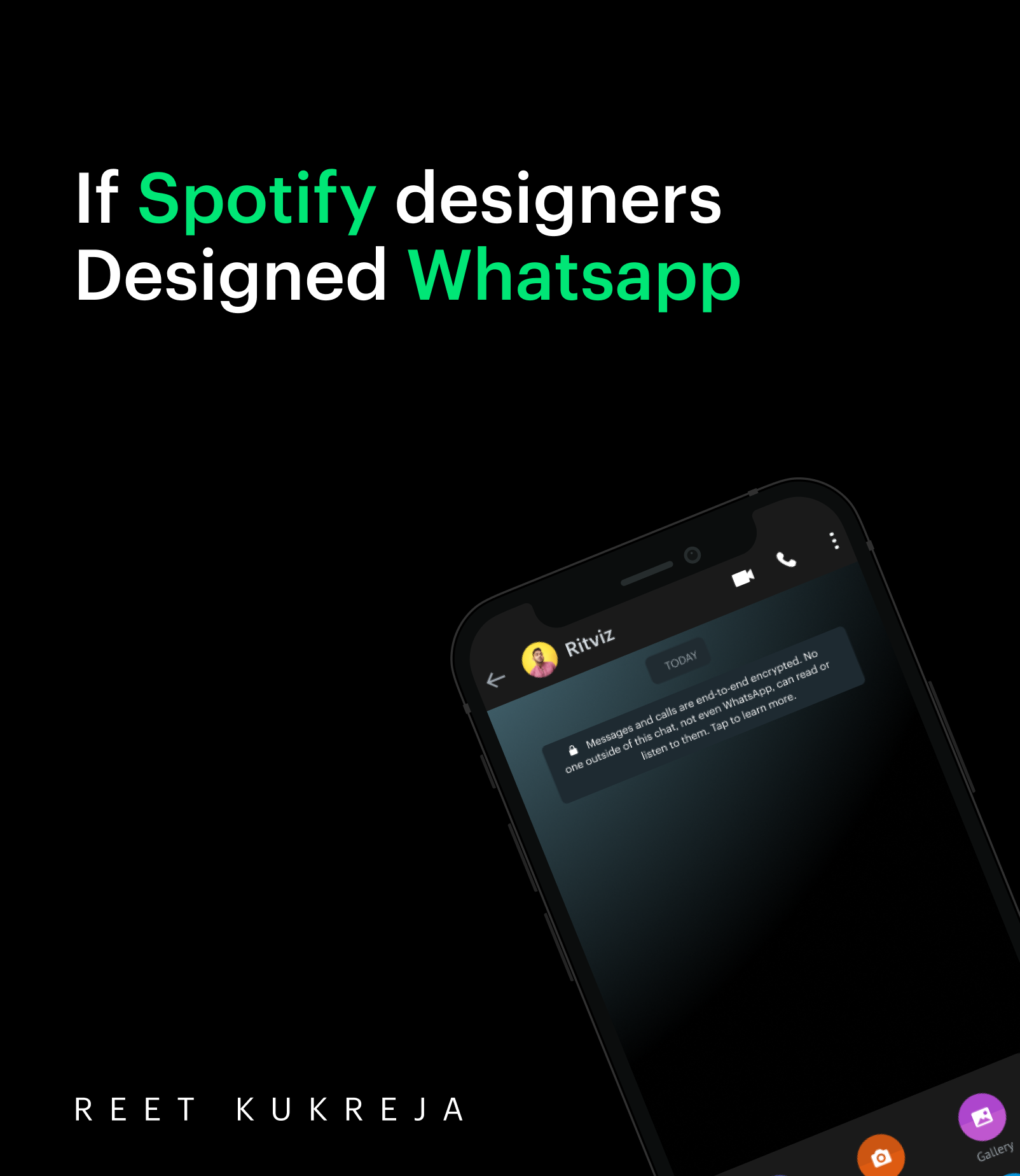 Whatsapp Redesign appdesign branding figma graphic design green inspiration mobileapp moblie app pop redesign spotify ui uiux ux whatsapp