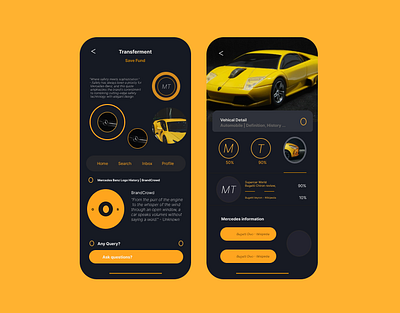 App UI Design app design automobile ui design branding car ui design design figma graphic design marketing design social media post ui uiux ux