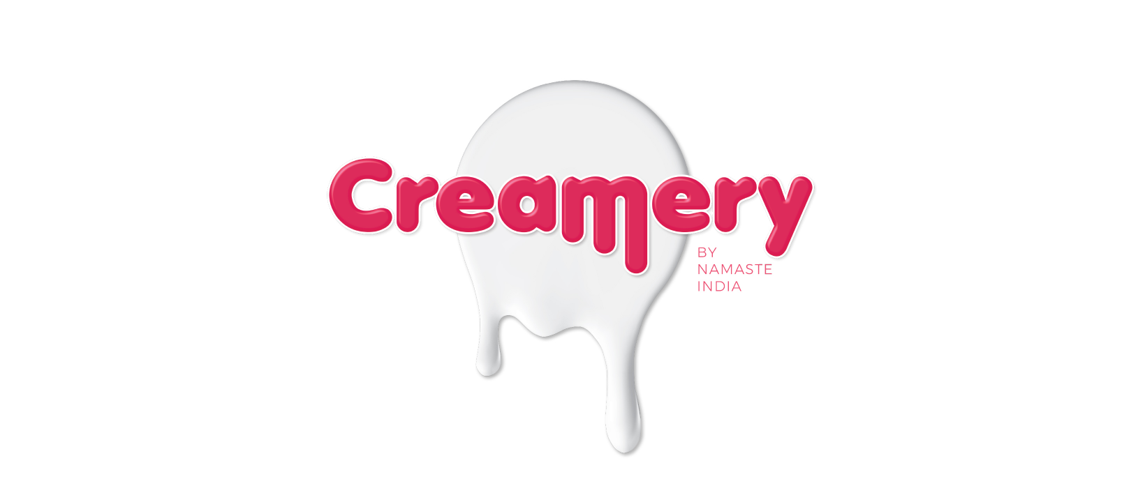 CREAMERY - By Namaste India brand design brand development brand identity brand logo branding design design strategy graphic design market research store design vibrant palette