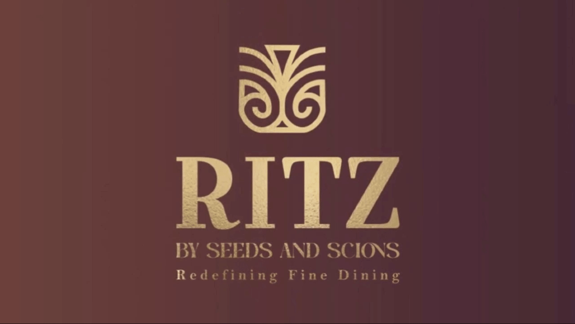 "RITZ By Seeds & Scions" Brand Logo Design app branding design graphic design illustration logo typography ui ux vector