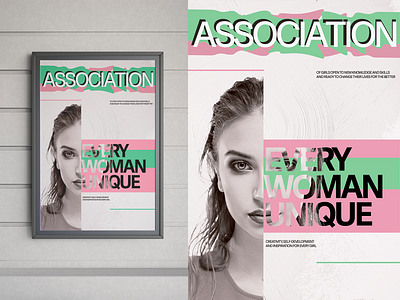 Poster concept design figma graphic design journal photoshop poster poster design woman