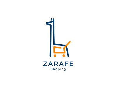 Logo Shoping ZARAFE branding logo shop shoping
