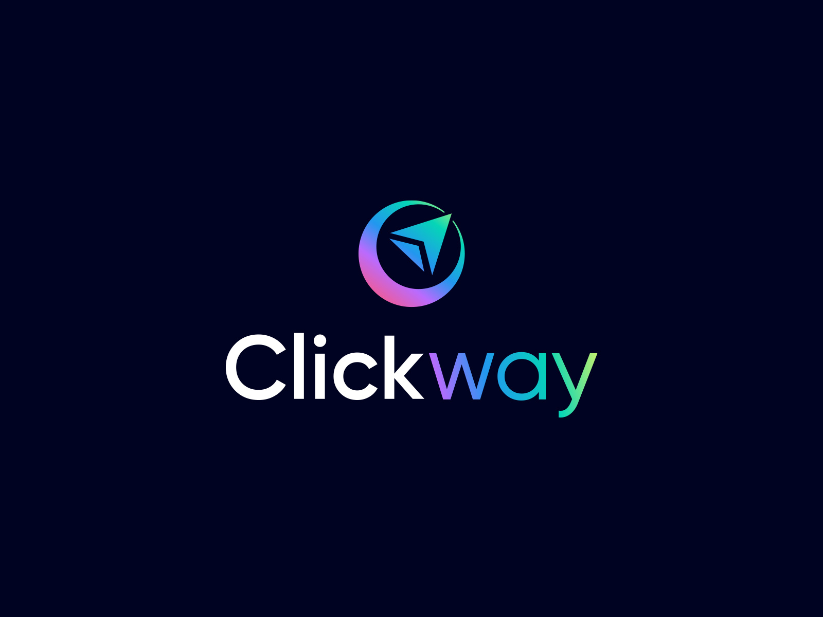 clickway, Oracle, Productivity logo by Masud Logo Designer on Dribbble