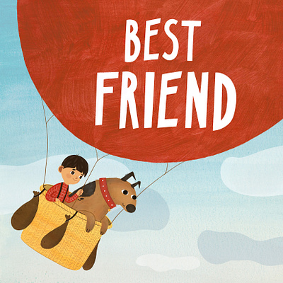 Best Friend animals bookcover branding character children design illustration kids love