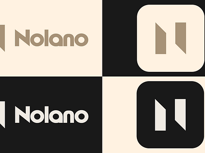 Nolano - Logo Design 2d logo branding create logo graphic design logo logo design logo maker