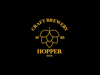 Craft Brewery beer brand identity brewery craft graphic design graphic designer illustrator logo logo design logos minimal visual identity