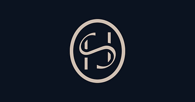 SH Logo design for men Business Clothes brand branding design graphic design lettermark logo logo design logo designing