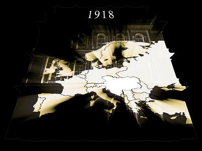 piece from mapping, for 100 years anniversary czechoslovakia animation branding graphic design motion graphics