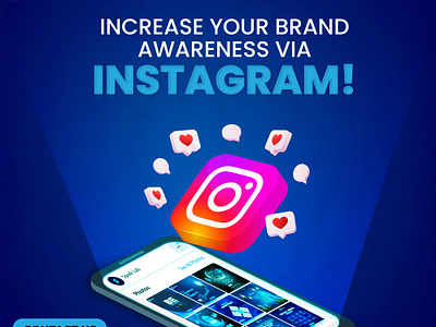 Increase Your Brand Awareness app brand branding design graphic design illustration illustration art instagram logo spark lab pk ui ux vector