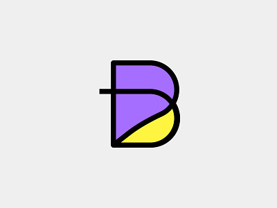 B Logo ai b b logo bold brand identity branding identity letter b lettermark logo logos minimal monogram tech vivid