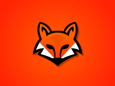 Fox logo fox fox logo inkscape logo logo design