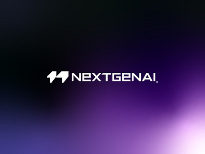 NextGenAi - Ai Prediction Startup ai blockchain brand branding business clean crypto design gradient graphic design handcrafted iconic logofolio logomark minimal n logo startup symbol timeless typography