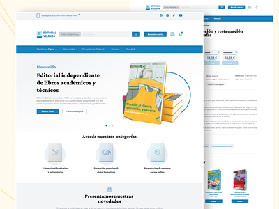 Education Platform | UI Web book education platform ui web design