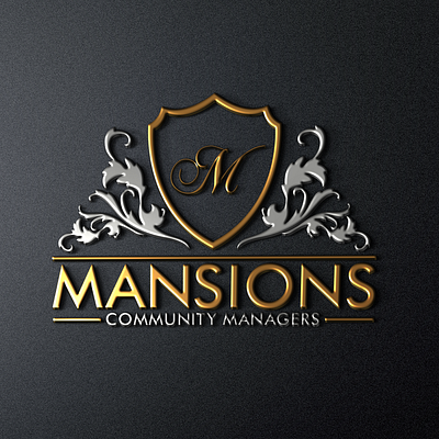 Logo Redesign Mansions (UAE) branding building design houses logo logomaker
