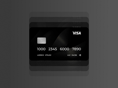 Credit Card Design card card design credit card credit card design daily ui dailyui design graphic design ui ui design uiux design user interface