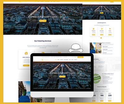 The Coastal Cleaners Website joshua zaleski modern web design responsive web design web design web development white hat web solutions
