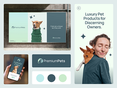 Premium Pets: Visual identity. r brand brand identity branding ecommerce graphic design guidelines illustration marketing visual identity
