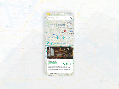 Mobile map | Daily UI Challenge #12 map mobile design mobile map product design ui