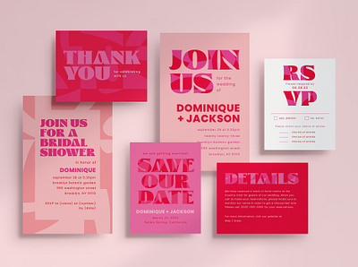 Wedding / Maximalism graphic design invitation design wedding