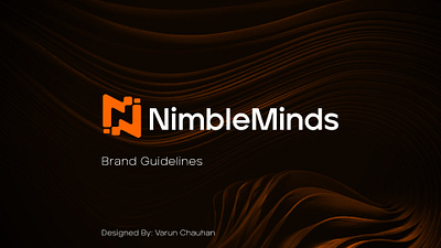 NimbleMinds Brand Guidelines b2b brand identity branding corporate brand design logo nimbleminds brand guidelines typography ui