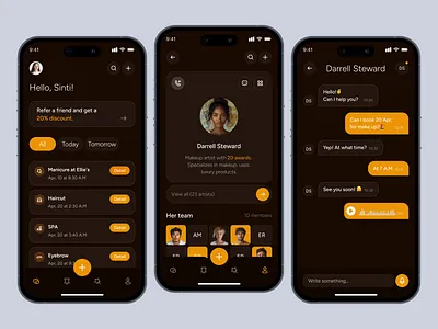 Visit сheck - mobile app concept app beautyapp design mobileapp ui ux visitapp visitcheck